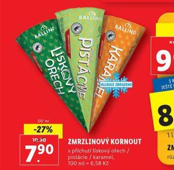 Lidl Zmrzlinový kornout nabídka