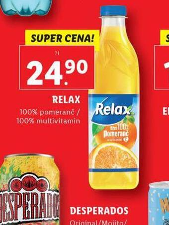 Lidl Relax nabídka