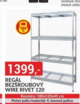 Baumax Regál bezšroubový nabídka