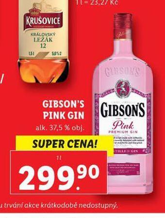 Gibson's gin
