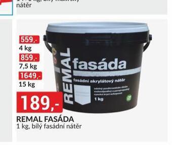 Baumax Remal fasáda nabídka