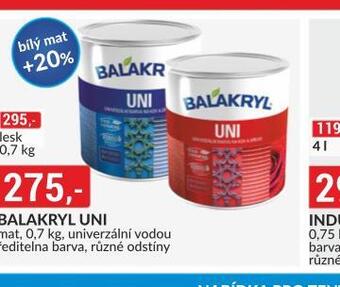 Baumax Balakryl uni nabídka