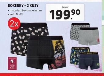 Lidl Boxerky nabídka