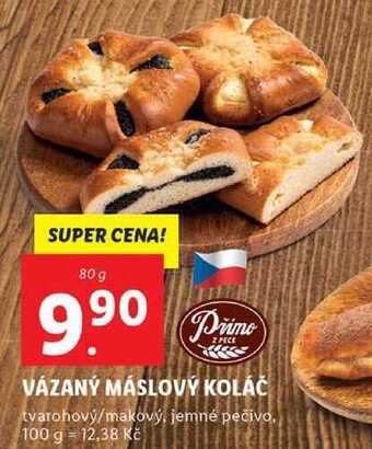 Lidl Vázaný máslový koláč, 80 g nabídka