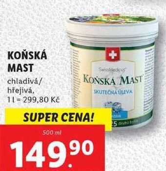 Lidl Koňská mast, 500 ml nabídka
