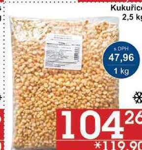 Jip Kukuřice, 2,5 kg nabídka