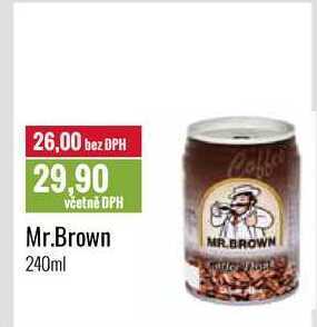 Mr.brown 240ml