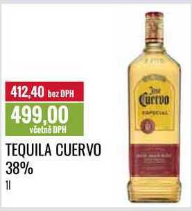 Ratio Tequila cuervo 38% 1l nabídka