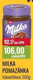 Ratio Milka pomazánka 600g nabídka