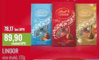 Ratio Lindor 137g nabídka