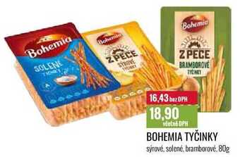 Ratio Bohemia tyčinky 80g nabídka
