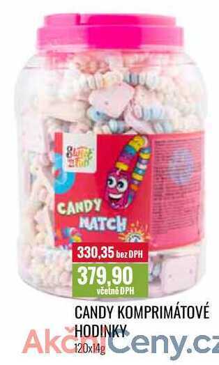Ratio Candy komprimátové hodinky 120x14g nabídka