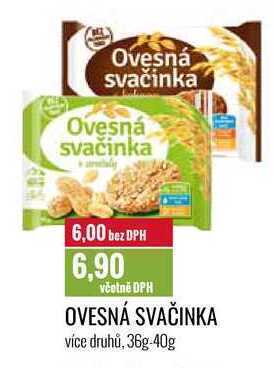 Ratio Ovesná svačinka 36g-40g nabídka