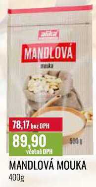 Ratio Mandlová mouka 400g nabídka