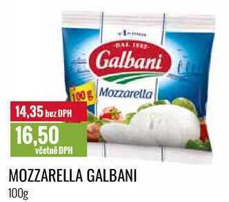 Ratio Mozzarella galbani 100g nabídka