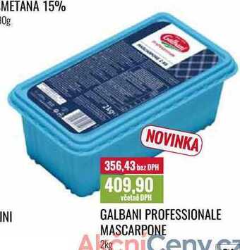 Ratio Galbani professionale mascarpone 2kg nabídka