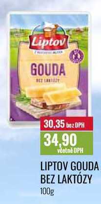 Ratio Liptov gouda bez laktózy 100g nabídka