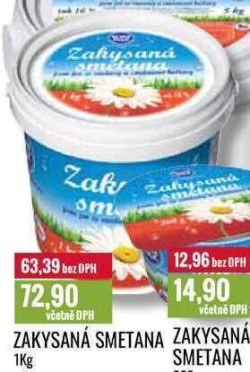 Ratio Zakysaná smetana 1kg nabídka