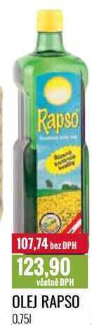 Ratio Olej rapso 0,75l nabídka