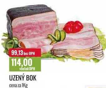 Ratio Uzený bok cena za 1kg nabídka