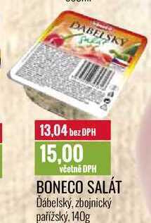 Ratio Boneco salát 140g nabídka