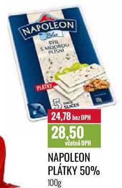 Ratio Napoleon plátky 50% 100g nabídka