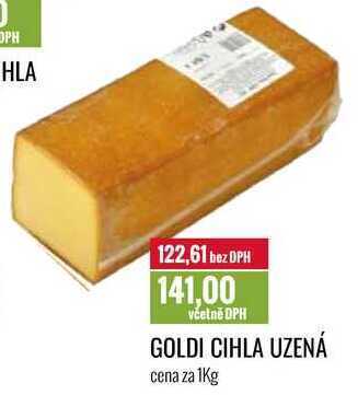 Ratio Goldi cihla uzená cena za 1kg nabídka