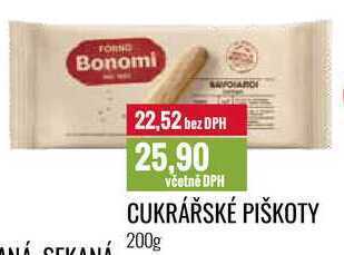 Ratio Cukrářské piškoty 200g nabídka
