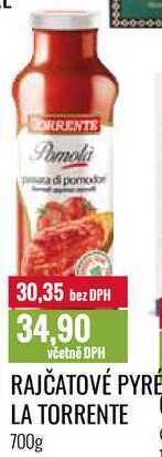 Ratio Rajčatové pyré la torrente 700g nabídka
