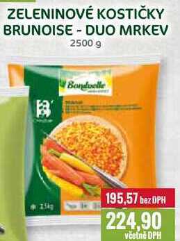 Ratio Zeleninové kostičky brunoise - duo mrkev 2500 g nabídka