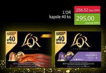 Ratio L'or kapsle 40 ks nabídka