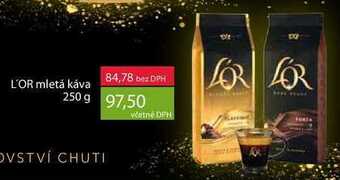 Ratio L'or mletá káva 250g nabídka