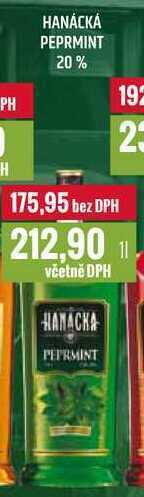 Ratio Hanácká peprmint 20% 1l nabídka