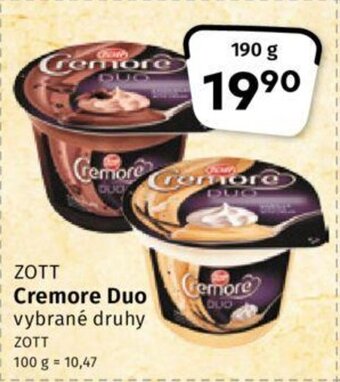 Coop ZOTT Cremore Duo nabídka
