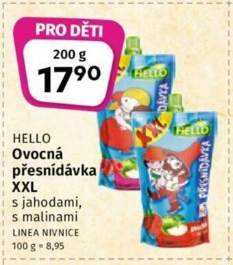 Coop HELLO Ovocná přesnídávka XXL nabídka