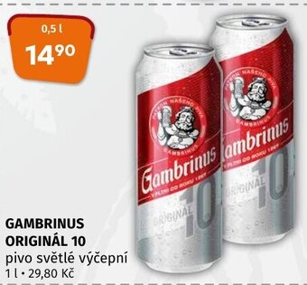 Coop GAMBRINUS ORIGINÁL 10 nabídka