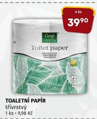 Coop TOALETNÍ PAPÍR nabídka