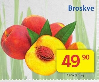 Kubík potraviny Broskve nabídka