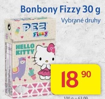 Kubík potraviny Bonbony Fizzy 30 g nabídka