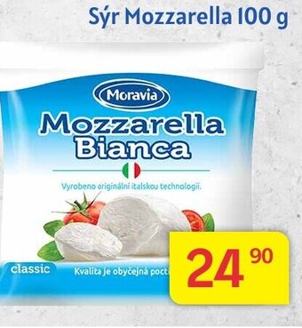 Kubík potraviny Sýr Mozzarella 100 g nabídka