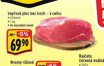 Albert Vepřová plec bez kosti nabídka