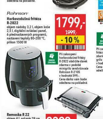 Globus Horkovzdušná fritéza rohnson nabídka