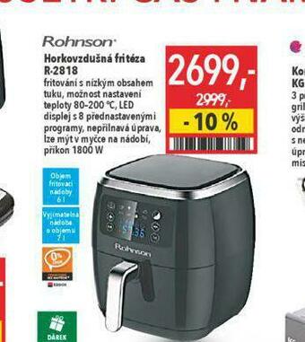 Globus Horkovzdušná fritéza rohnson nabídka