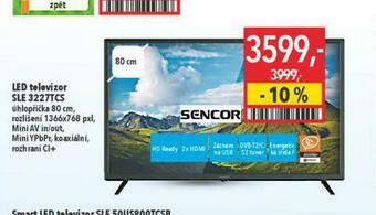 Globus Led televizor sencor 80 cm nabídka