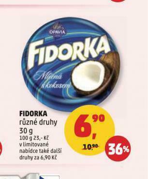 Penny Market Fidorka nabídka