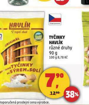 Penny Market Havlík tyčinky nabídka