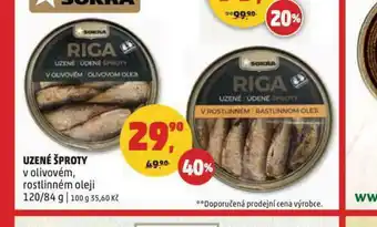 Penny Market Uzené šproty nabídka