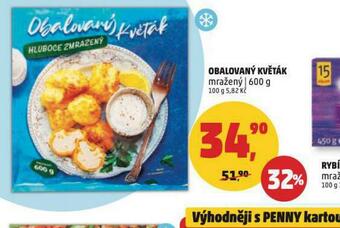 Penny Market Obalovaný květák nabídka