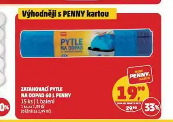 Penny Market Zatahovací pytle nabídka