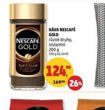 Káva nescafé gold